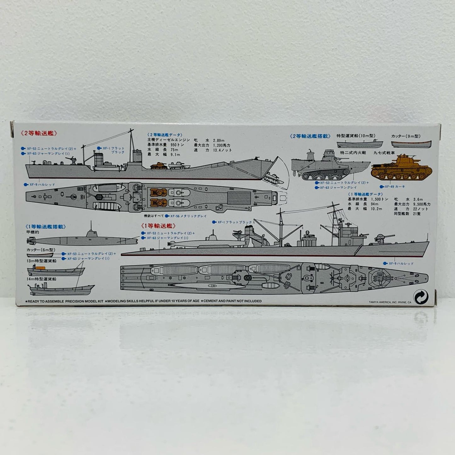 【中古】 1/700日本1等/2等輸送艦「ウォーターラインシリーズNo.501」[31501]