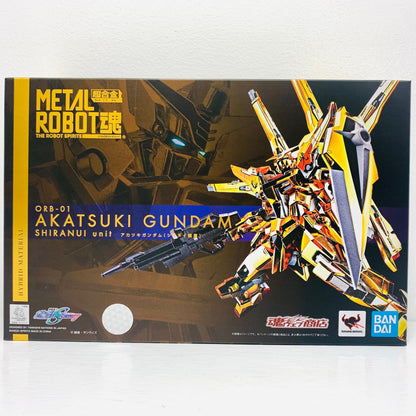 フィギュア METALROBOT魂＜SIDEMS＞アカツキガンダム(シラヌイ装備)「機動戦士ガンダムSEEDDESTINY」魂ウェブ商店限定 METALROBOT魂＜SIDEMS＞アカツキガンダム(シラヌイ装備) METAL ROBOT魂 魂ウェブ商店限定【フィギュア】