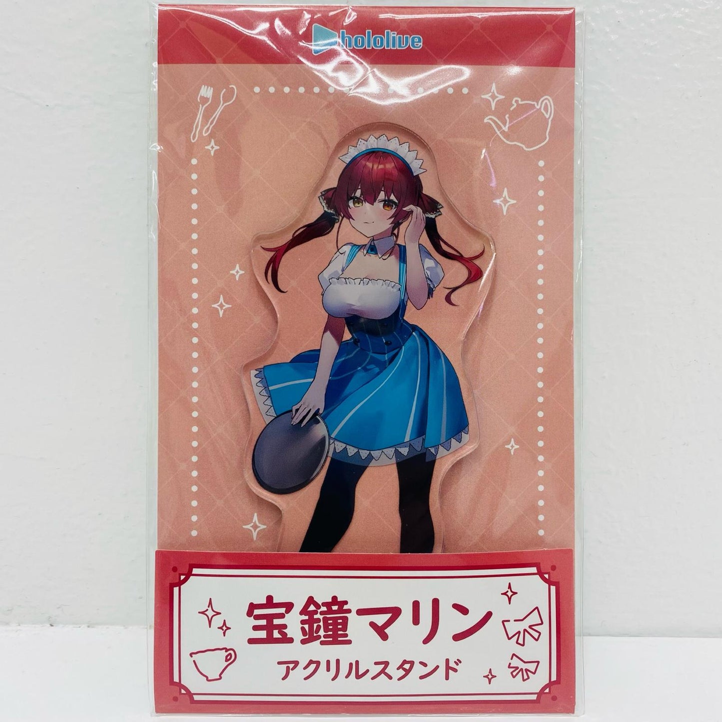 Houshou Marine (Lawson Maid Outfit) Acrylic Stand "hololive x Lawson" [Figure]
