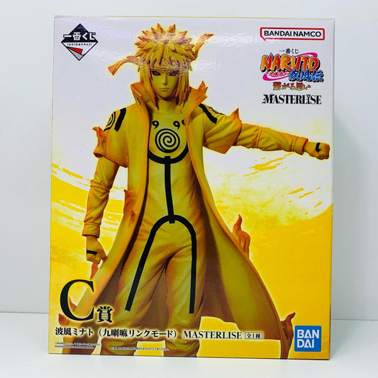 【中古】 C賞/波風ミナト（九喇嘛リンクモード）MASTERLISE「繋がる思い/一番くじNARUTO-ナルト-疾風伝」 ナルト フィギュア 波風ミナト（九喇嘛リンクモード） 一番くじ 繋がる思い C賞 MASTERLISE【フィギュア】【飾磨店】