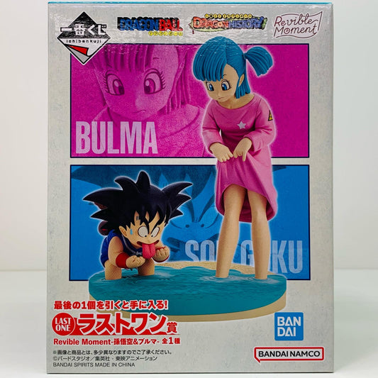 【中古】 ラストワン賞RevibleMoment-孫悟空＆ブルマ-【フィギュア】【飾磨店】