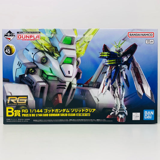 【中古】 B賞1/144RGゴッドガンダム-ソリッドクリア「ガンプラ2024/一番くじ機動戦士ガンダム」[2630736]【フィギュア】【飾磨店】