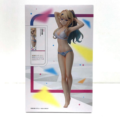 【中古】 白河月愛-1/7スケールフィギュア「経験済みなキミと、経験ゼロなオレが、お付き合いする話。」【フィギュア】【飾磨店】