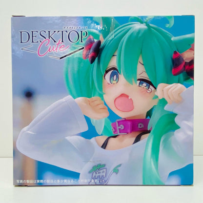初音ミク～猫耳Tシャツver.～DesktopCuteフィギュア「初音ミク」【フィギュア】