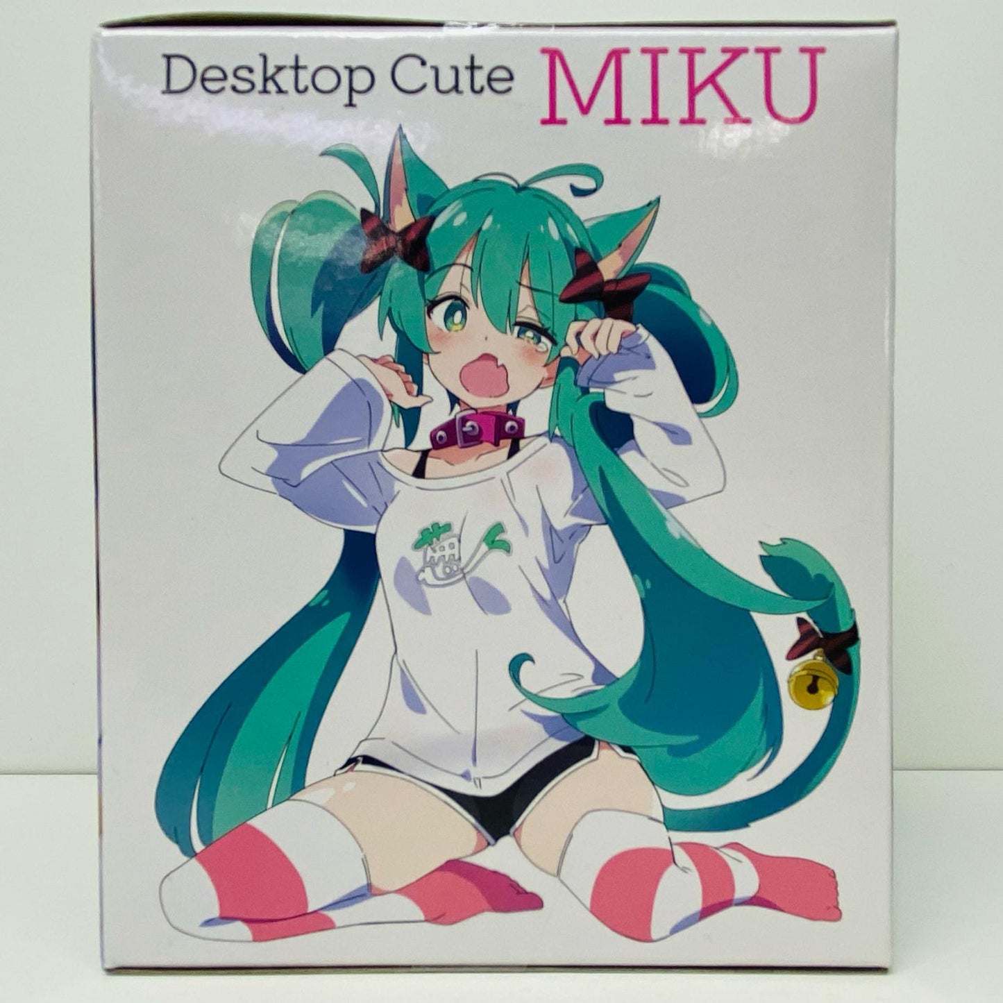 初音ミク～猫耳Tシャツver.～DesktopCuteフィギュア「初音ミク」【フィギュア】