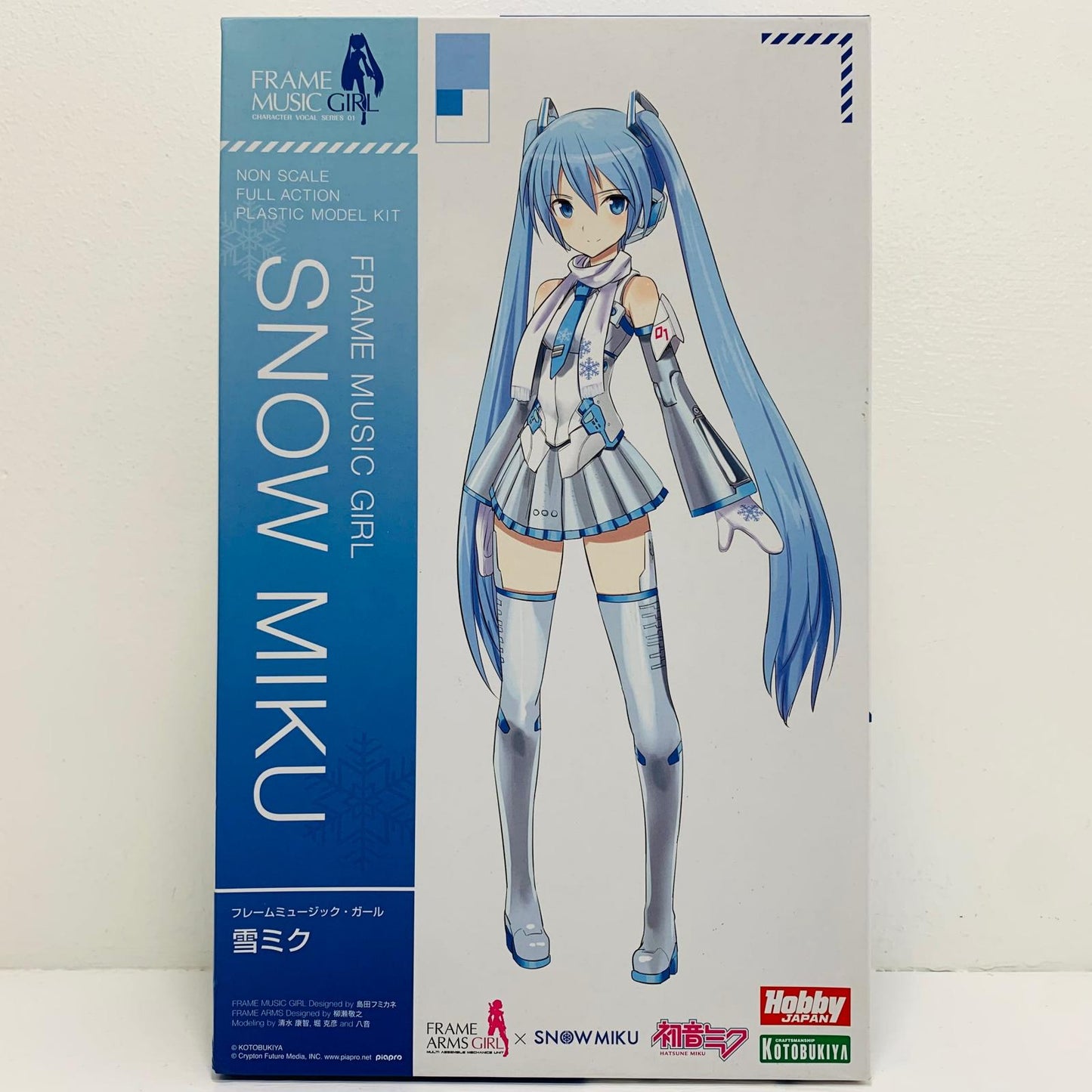 プラモデル フレームミュージック・ガール雪ミク「VOCALOID」フレームアームズ・ガール[FG068] フレームミュージック・ガール雪ミク FG068