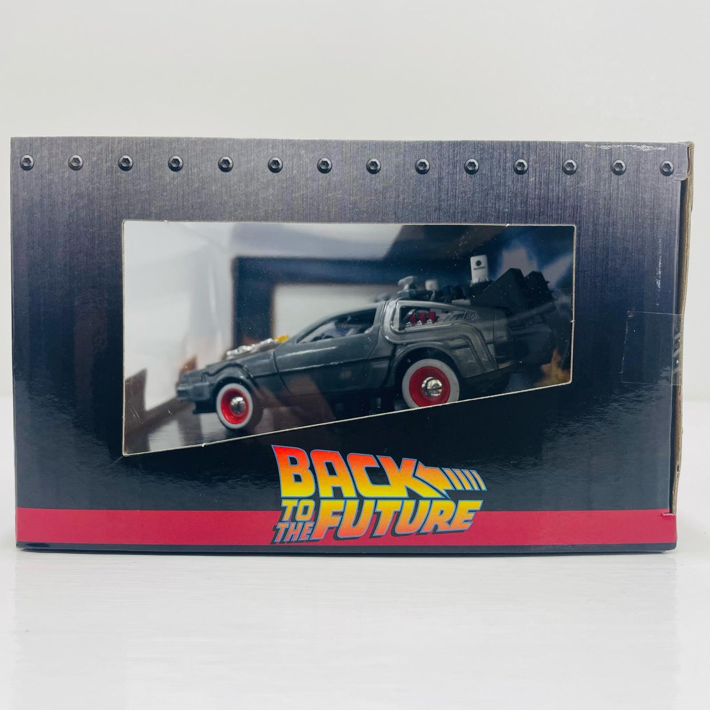 1/32 デロリアン タイムマシーン 1/2/3 (3台セット) 「バック・トゥ・ザ・フューチャー」 HOLLYWOOD RIDESシリーズ [JADA33399]