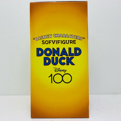 【中古】 ドナルドダックソフビフィギュア-DONALDDUCK-Disney100周年ver.「ディズニーキャラクターズ」【フィギュア】【飾磨店】