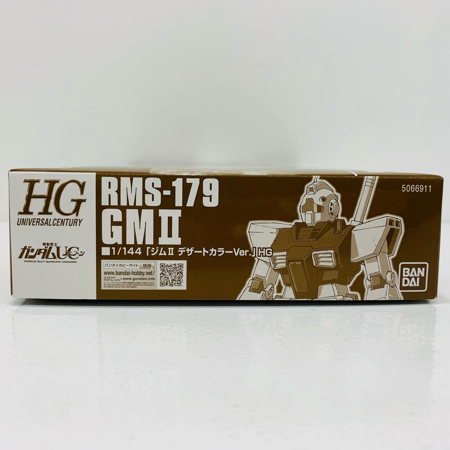 [Used] 1/144 HGUC RMS-179 GM II Desert Color Ver. "Mobile Suit Gundam UC" Premium Bandai Limited [5066911]