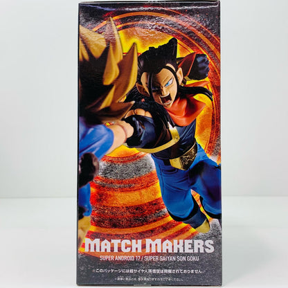 【中古】 超17号（VS超サイヤ人孫悟空）MATCHMAKERS「ドラゴンボールGT」 ドラゴンボール フィギュア 超17号 MATCH MAKERS 2704191【フィギュア】【飾磨店】
