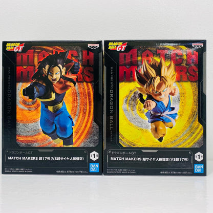 2体セット-超サイヤ人孫悟空VS超17号-MATCHMAKERS「ドラゴンボールGT」【フィギュア】