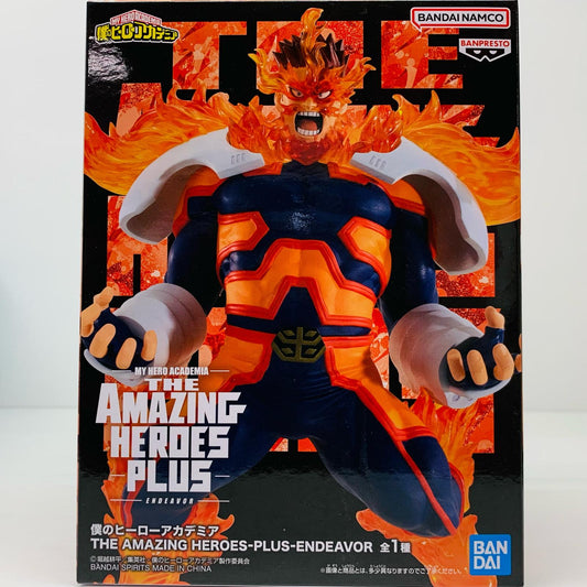 【中古】 エンデヴァー-THEAMAZINGHEROES-PLUS-ENDEAVOR「僕のヒーローアカデミア」 僕のヒーローアカデミア フィギュア エンデヴァー THE AMAZING HEROES PLUS 2702580【フィギュア】【飾磨店】