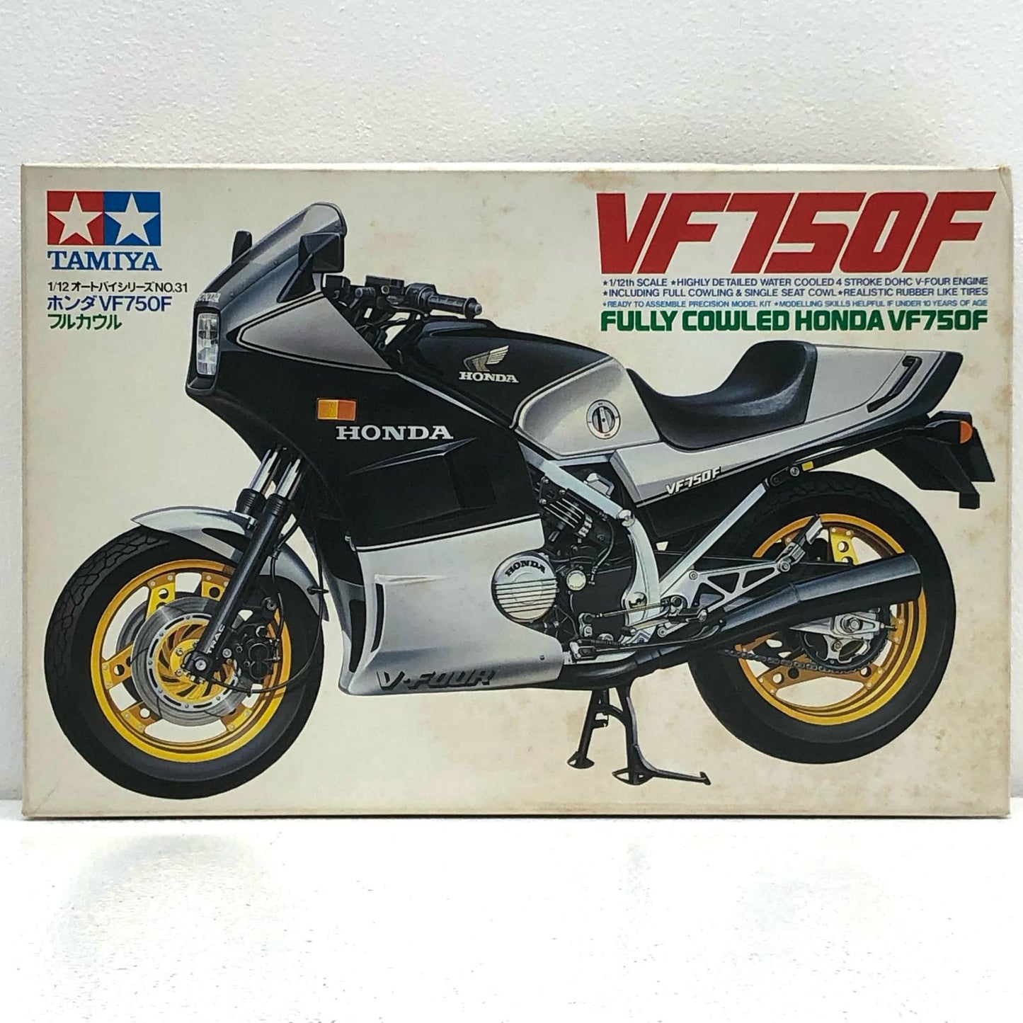 【中古】 1/12 ホンダ VF750F フルカウル 「オートバイシリーズ No.31」 [14031]【加古川物流】