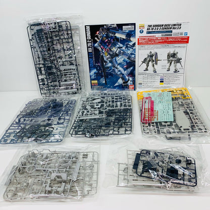 1/100 MG RX-78-3 G-3 Gundam Ver.3.0 "Mobile Suit Gundam" Gundam Base Limited [5067198]
