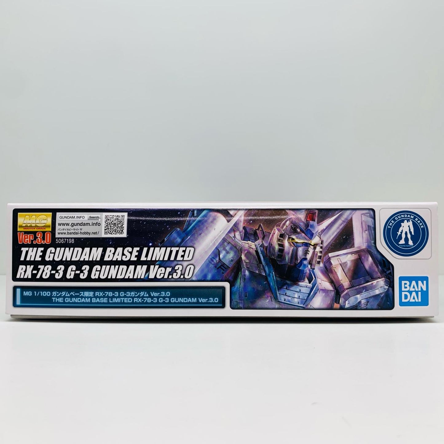 1/100 MG RX-78-3 G-3 Gundam Ver.3.0 "Mobile Suit Gundam" Gundam Base Limited [5067198]