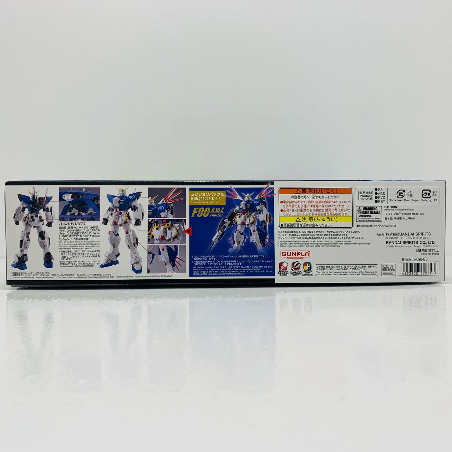 1/100MGF90IIIYクラスターガンダム「機動戦士ガンダムF90」プレミアムバンダイ限定