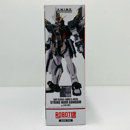 【中古】 ROBOT魂＜SIDEMS＞GAT-X105E+AQM/E-X09Sストライクノワールガンダムver.A.N.I.M.E.「機動戦士ガンダムSEEDC.E.73-STARGAZER-」【フィギュア】【飾磨店】