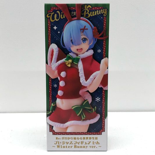 【中古】 レム～WinterBunnyver.～プレシャスフィギュア「Re:ゼロから始める異世界生活」【フィギュア】【飾磨店】