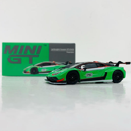 【中古】 1/64 ランボルギーニ ウラカン GT3 EVO2 プレゼンテーション (左ハンドル) 「ミニGTシリーズ」 [MGT00687-L]【飾磨店】