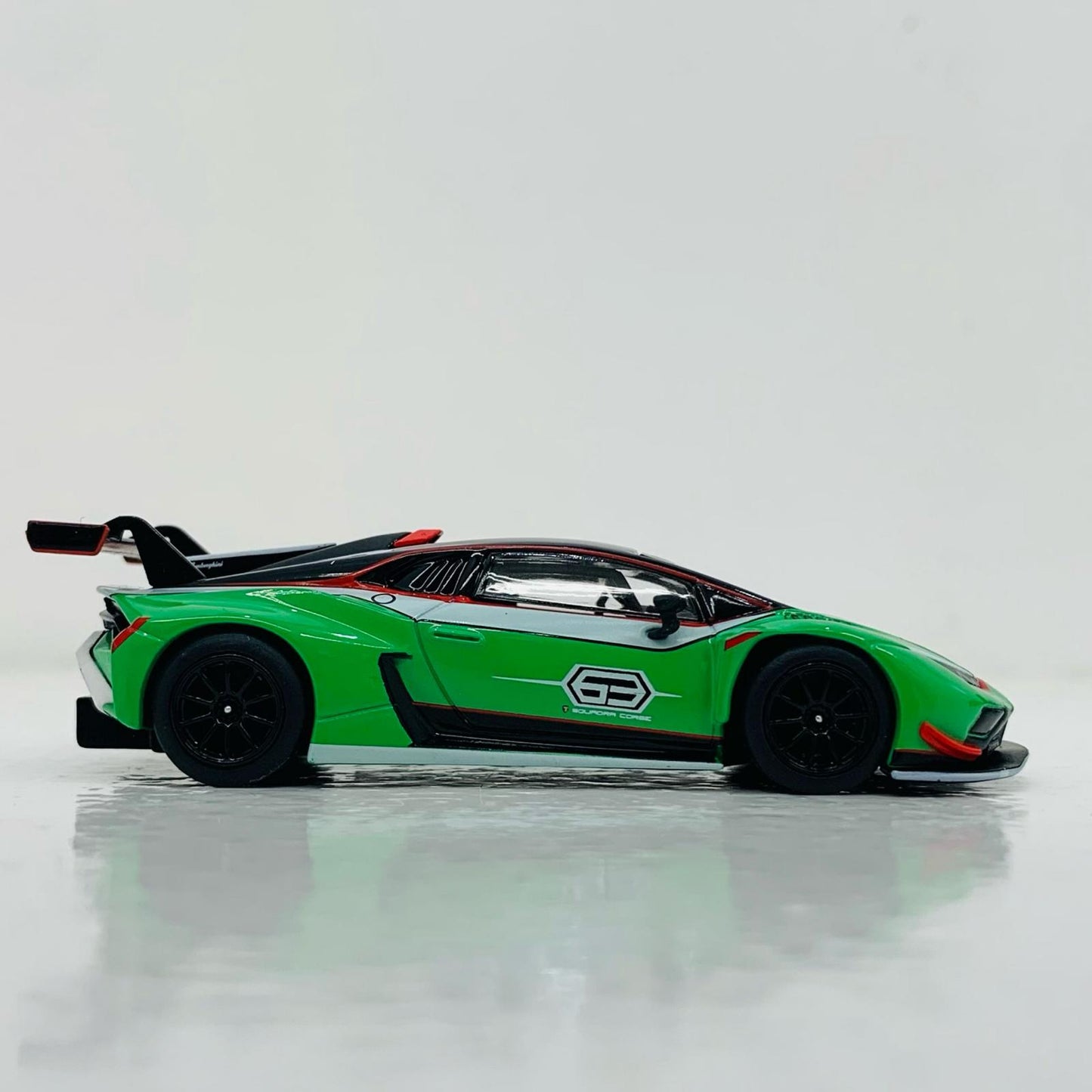 【中古】 1/64 ランボルギーニ ウラカン GT3 EVO2 プレゼンテーション (左ハンドル) 「ミニGTシリーズ」 [MGT00687-L]【飾磨店】