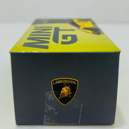 [Used] 1/64 LB-Silhouette WORKS Lamborghini Aventador GT EVO Left Hand Drive (Yellow) "Mini GT Series" [MGT00639-L]