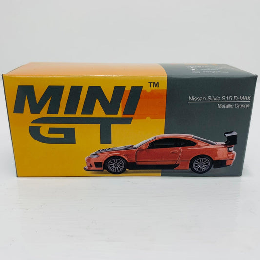 おもちゃ・玩具 1/64 Nissan シルビア S15 D-MAX 右ハンドル(メタリックオレンジ) 「ミニGTシリーズ」 [MGT00581-R] Nissan シルビア S15 D-MAX 右ハンドル 1/64スケール '1/64 MGT00581R