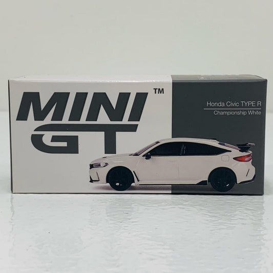 【中古】 1/64 Honda シビック Type R 2023 右ハンドル(チャンピオンシップホワイト) 「ミニGTシリーズ」 [MGT00530-R]