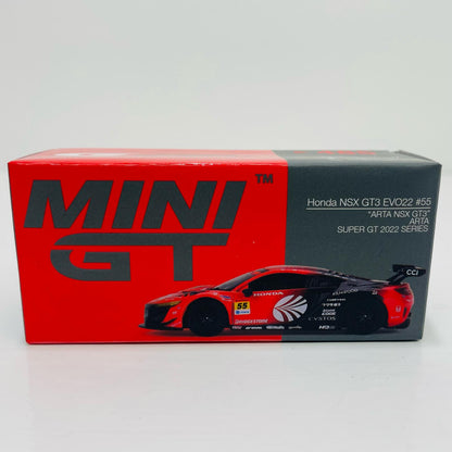 【中古】 1/64 Honda NSX GT3 EVO22 SUPER GTシリーズ 2022 #55 ARTA(左ハンドル) 日本限定 「ミニGTシリーズ」 [MGT00485-L]