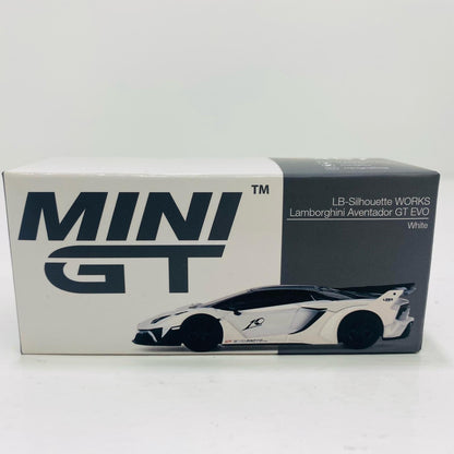 [Used] 1/64 LB-Silhouette WORKS Lamborghini Aventador GT EVO Presentation Left-hand Drive "Mini GT Series" [MGT00467-L]
