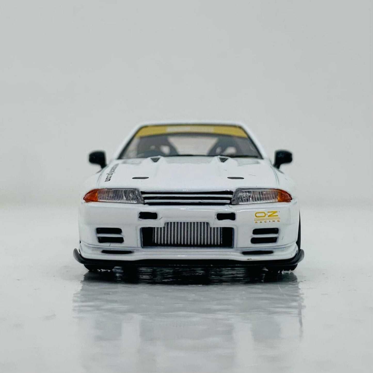 [Used] 1/64 Top Secret Nissan Skyline GT-R VR32 Right-Hand Drive (White) "MiniGT Series" [MGT00469-R]