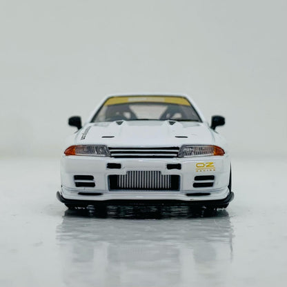 [Used] 1/64 Top Secret Nissan Skyline GT-R VR32 Right-Hand Drive (White) "MiniGT Series" [MGT00469-R]