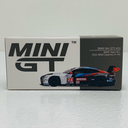 【中古】 1/64 BMW M4 GT3 IMSA デイトナ24時間 2022 #24 BMW Team RLL 左ハンドル 「ミニGTシリーズ」 [MGT00394-L]