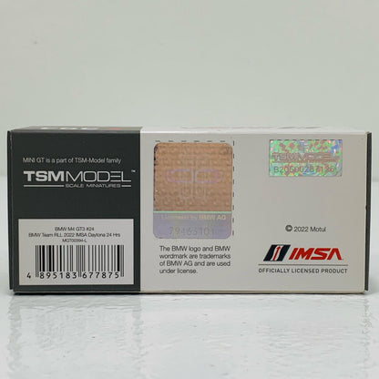 【中古】 1/64 BMW M4 GT3 IMSA デイトナ24時間 2022 #24 BMW Team RLL 左ハンドル 「ミニGTシリーズ」 [MGT00394-L]