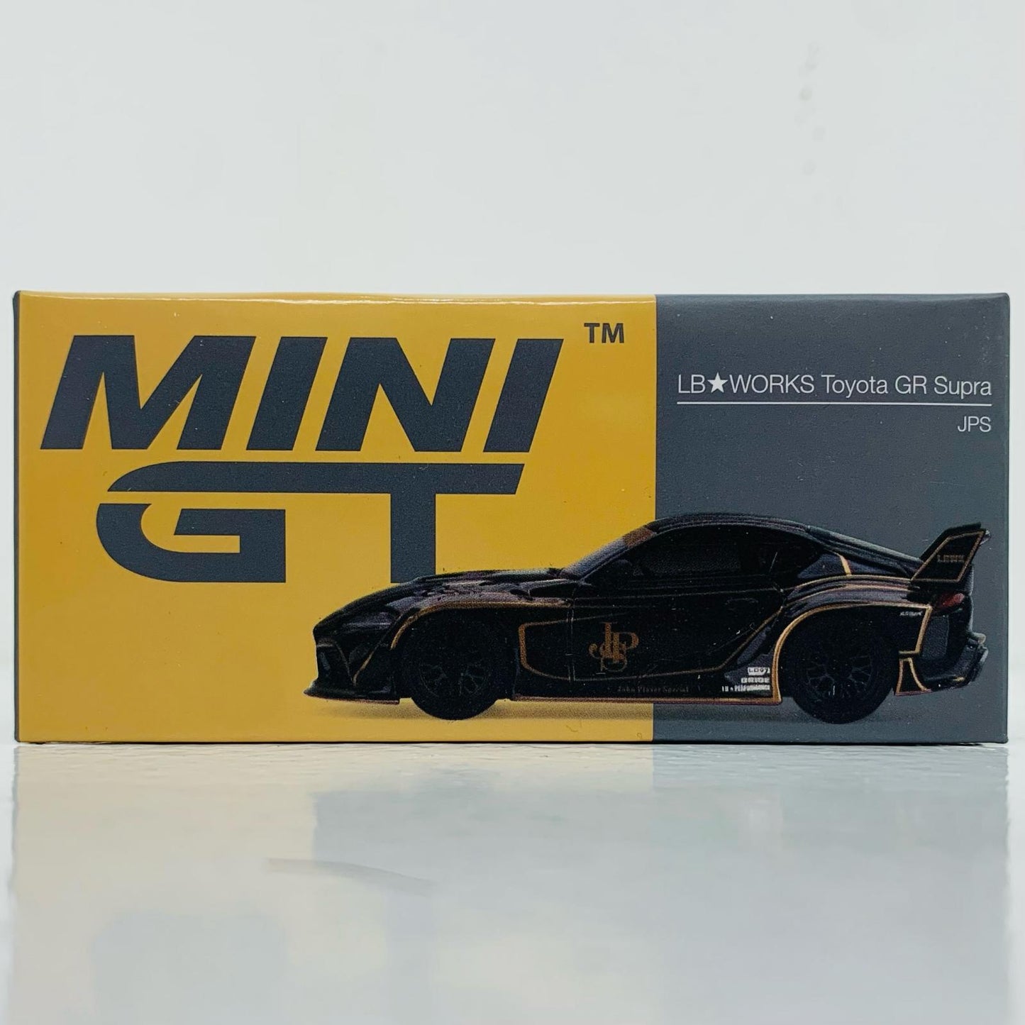 【中古】 1/64 LB★WORKS GR スープラ JPS 右ハンドル 「ミニGTシリーズ」 [MGT00325-R]【飾磨店】