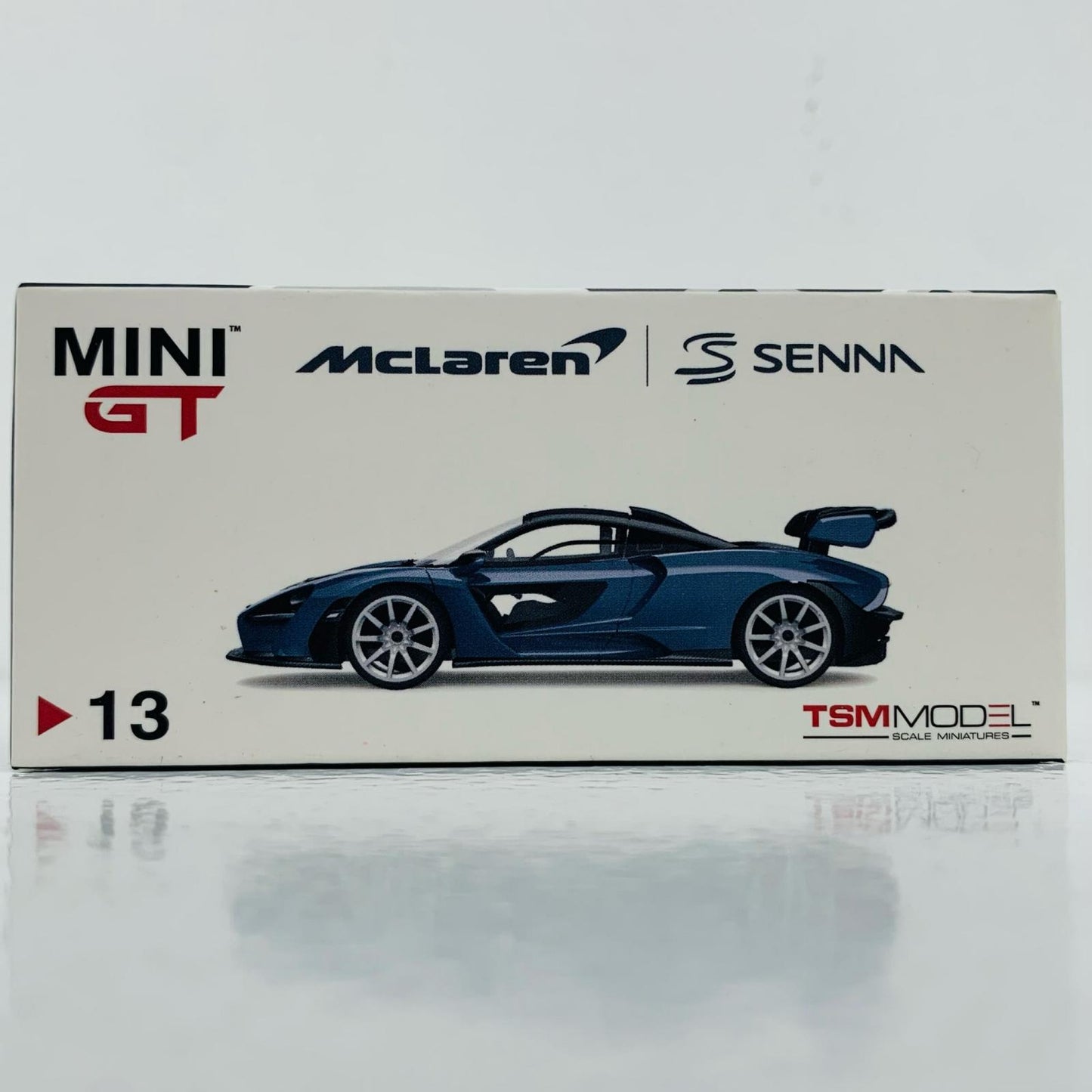 【中古】 1/64 McLaren SEnna Victory Grey RHD(ブルー×ブラック) 「ミニGTシリーズ」 トイザらスオリジナル [MGT00013-TRU]【飾磨店】