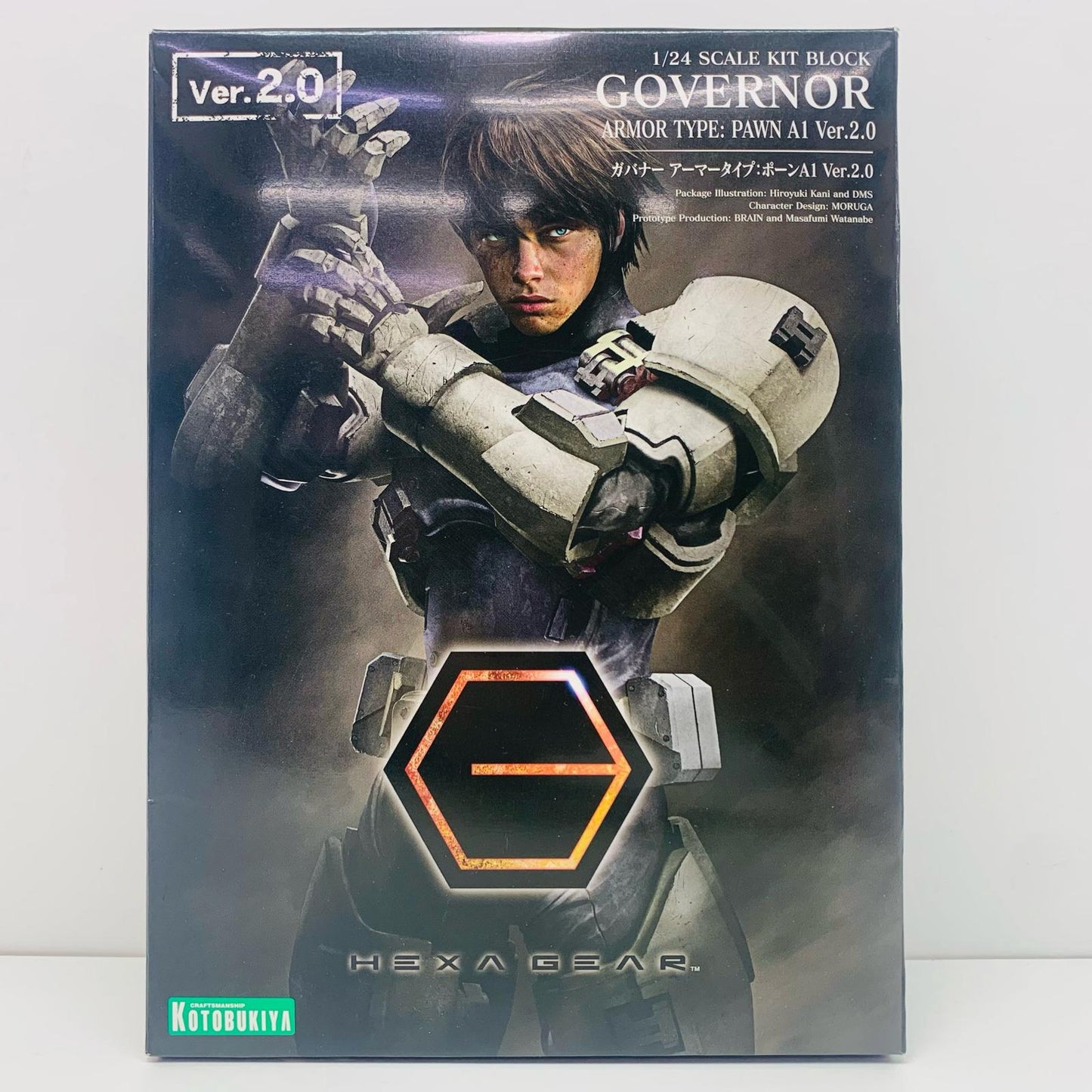1/24 ガバナー アーマータイプ：ポーンA1 Ver.2.0 「キットブロックヘキサギア」 [HG130]