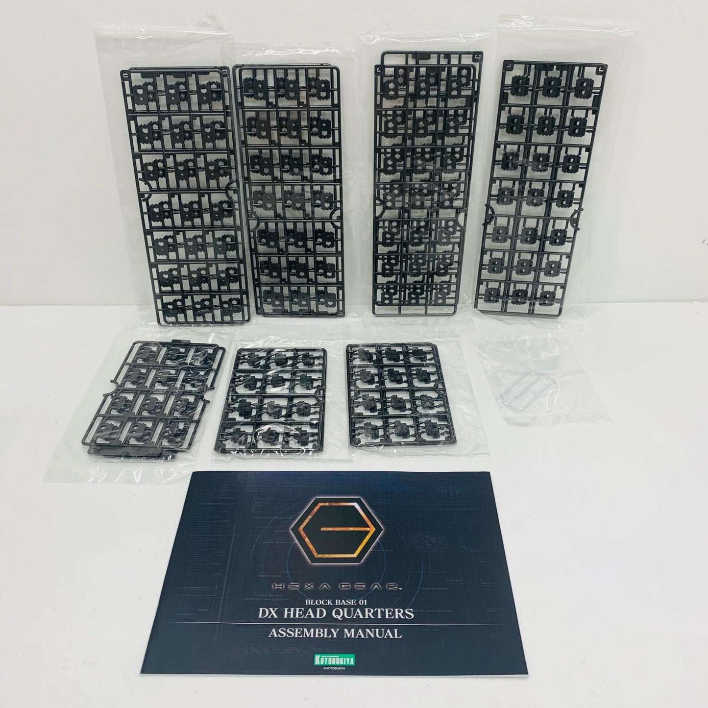 【中古】 1/24 ブロックベース01 DXヘッドクォーター 「キットブロックヘキサギア」 [HG060]