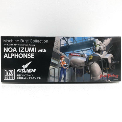 [Used] Mobile Police Patlabor Plastic Model Izumi Noa with Alphonse PLAMAX minimum factory MF-75 Nose Collection January 20th [Kakogawa Logistics] 