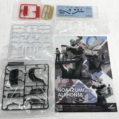 [Used] Mobile Police Patlabor Plastic Model Izumi Noa with Alphonse PLAMAX minimum factory MF-75 Nose Collection January 20th [Kakogawa Logistics] 