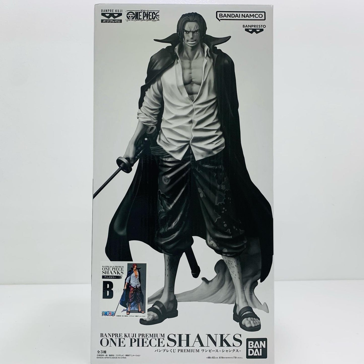 Shanks (Anime Color) "Banpresto Lottery PREMIUM ONE PIECE -Shanks-" [Figure]
