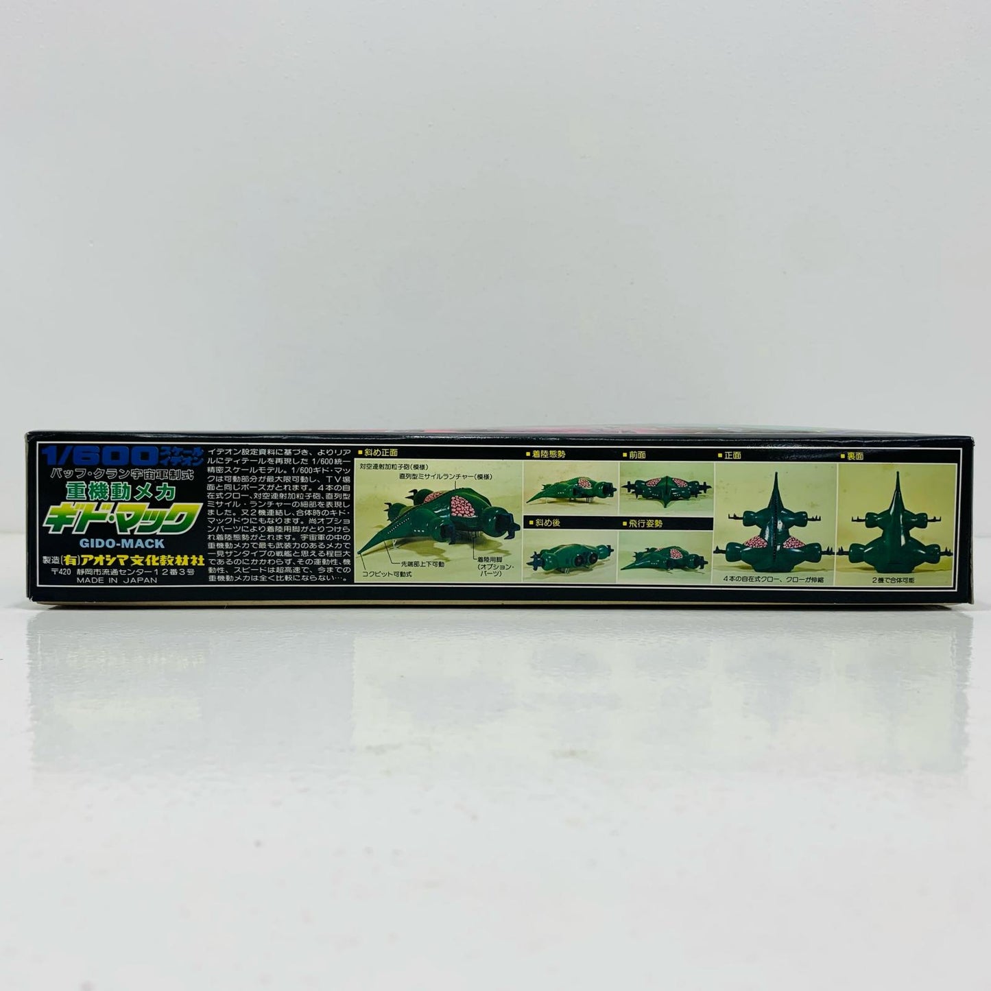【中古】 1/600 重機動メカ ギド・マック (バッフ・クラン 宇宙軍制式) 「伝説巨神イデオン」【飾磨店】
