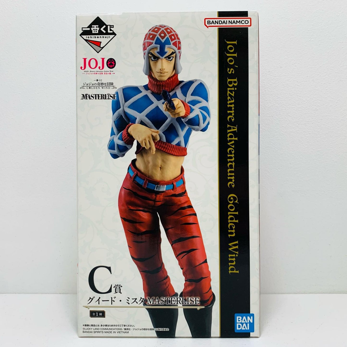 【中古】 C賞グイード・ミスタ-MASTERLISE「GOLDENWIND/一番くじジョジョの奇妙な冒険」【フィギュア】