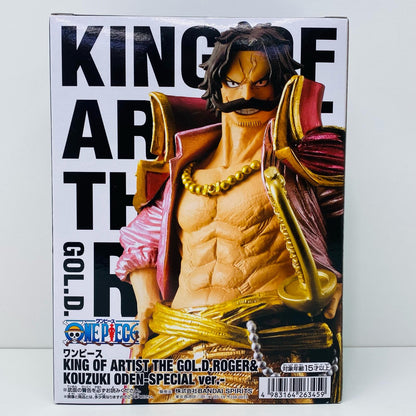 【中古】 ロジャーSPver.-KINGOFARTIST-THEGOL.D.ROGER＆KOUZUKIODEN-SPECIALver.-「ワンピース」【フィギュア】