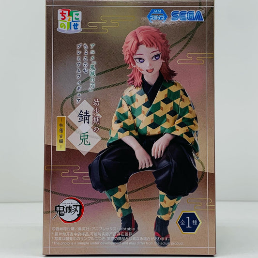 【中古】 錆兎-“幼少期の錆兎”-柱稽古編-ちょこのせプレミアムフィギュア「鬼滅の刃」【フィギュア】