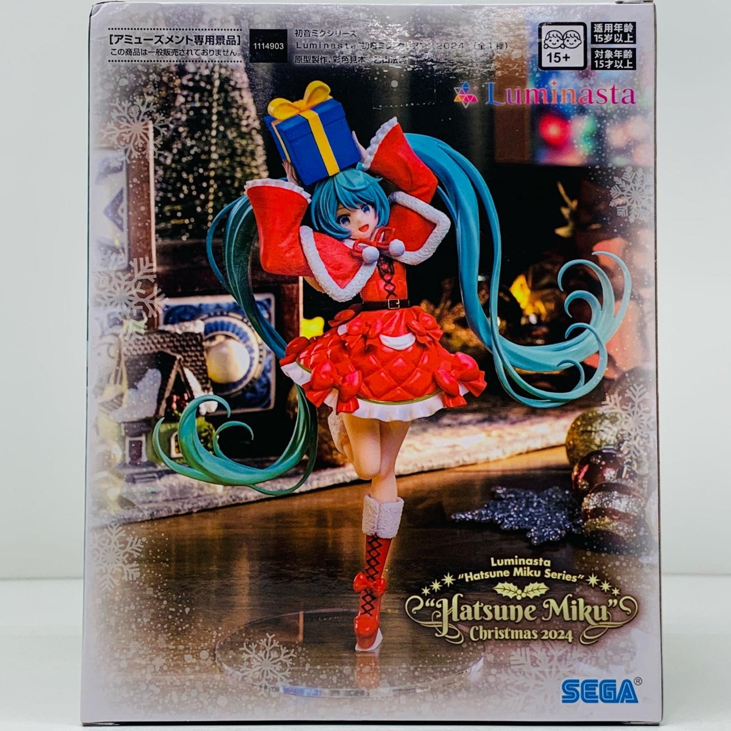 【中古】 初音ミク～クリスマス2024～Luminasta「初音ミクシリーズ」【フィギュア】【飾磨店】
