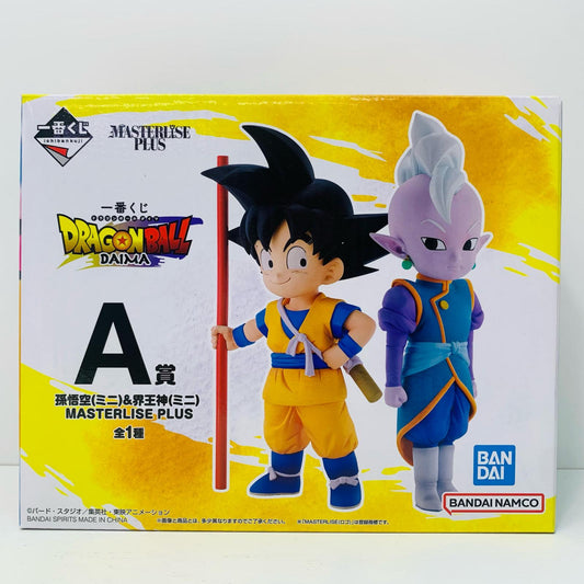 【中古】 A賞/孫悟空(ミニ)&界王神(ミニ)MASTERLISEPLUS「DAIMA/一番くじドラゴンボール」【フィギュア】【飾磨店】