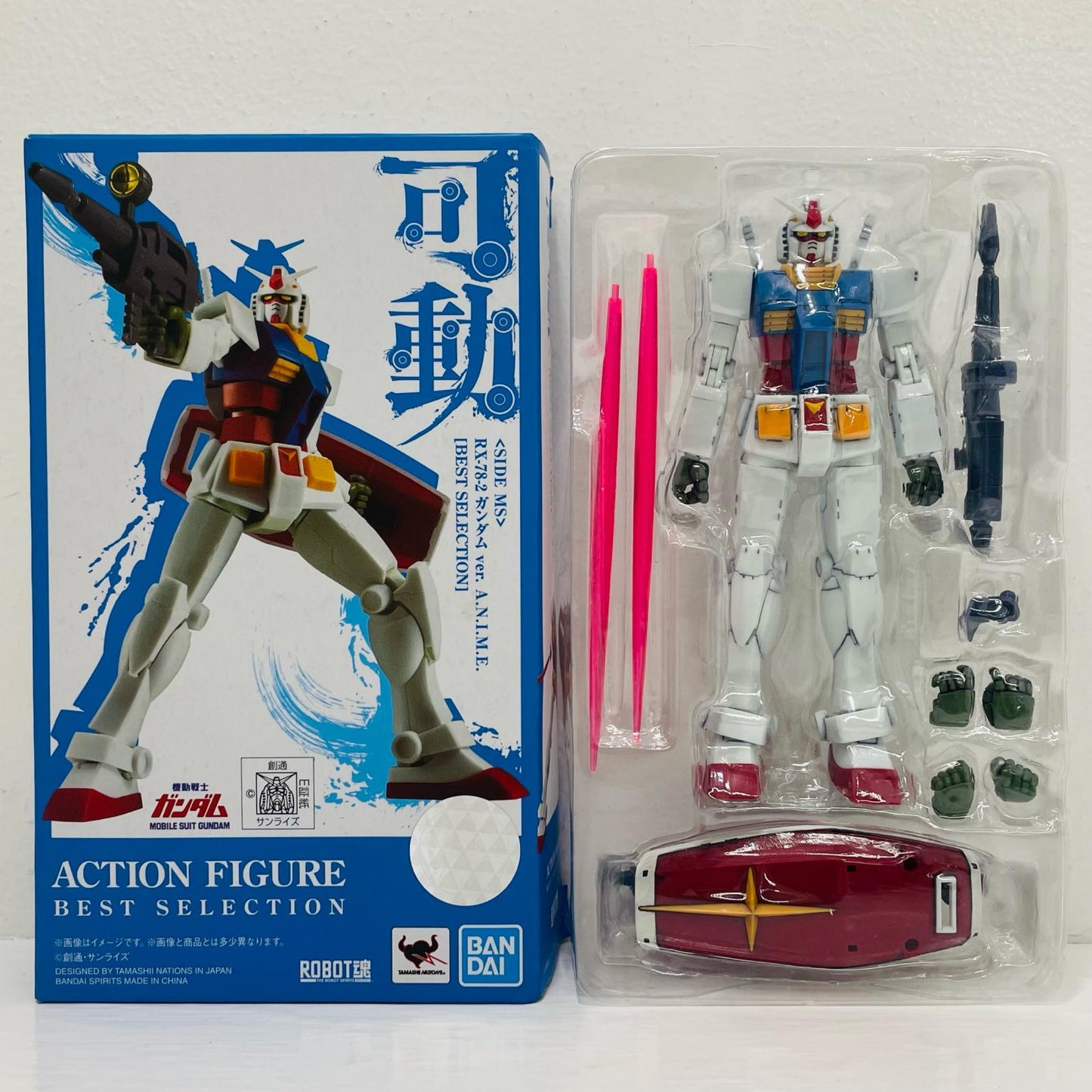 ROBOT魂＜SIDEMS＞RX-78-2ガンダムver.A.N.I.M.E.[BESTSELECTION]「機動戦士ガンダム」【フィギュア】
