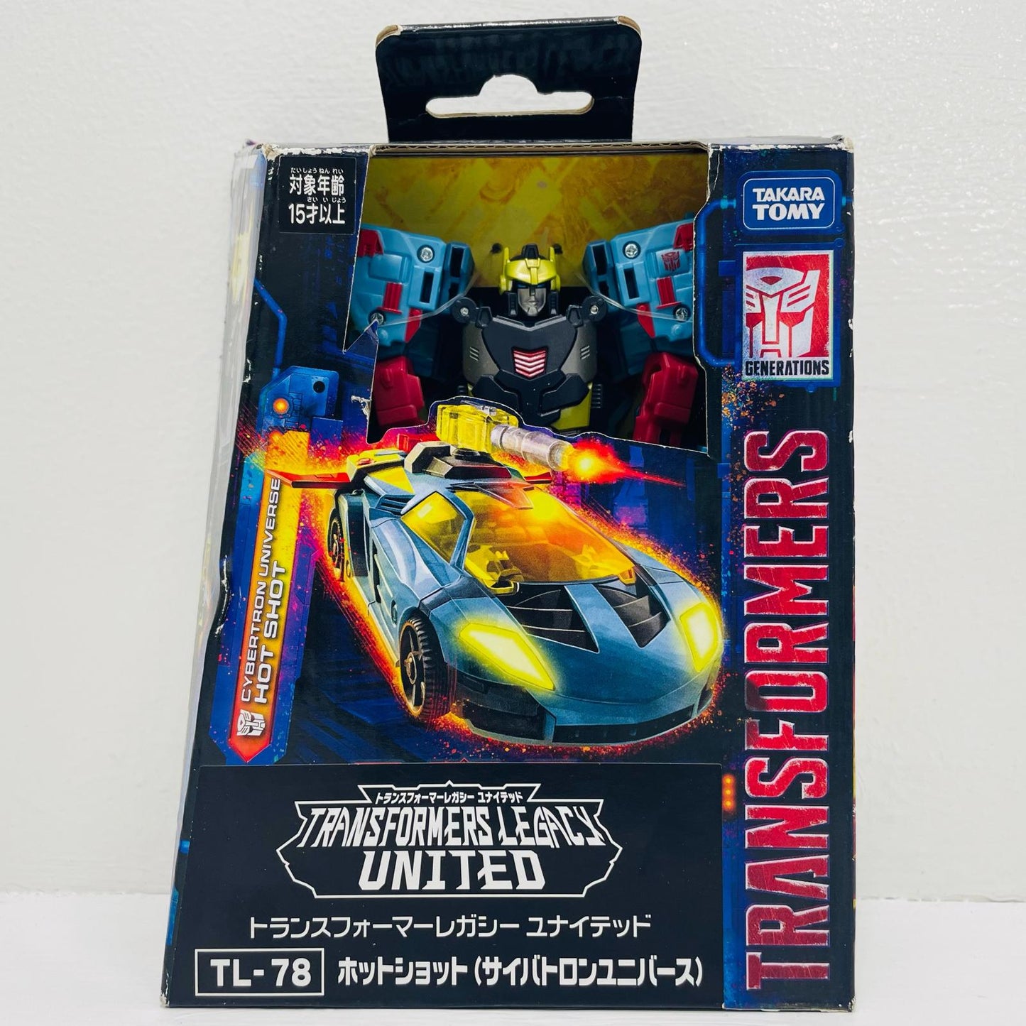 TL-78ホットショット(サイバトロンユニバース)「トランスフォーマーレガシーユナイテッド」【フィギュア】