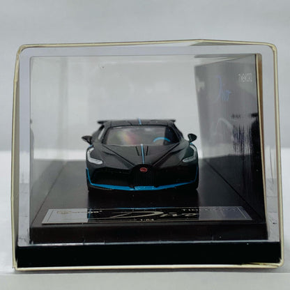 【中古】 1/64 BUGATTI DIVO(ダークグレー×スカイブルー) [TM640901]【飾磨店】