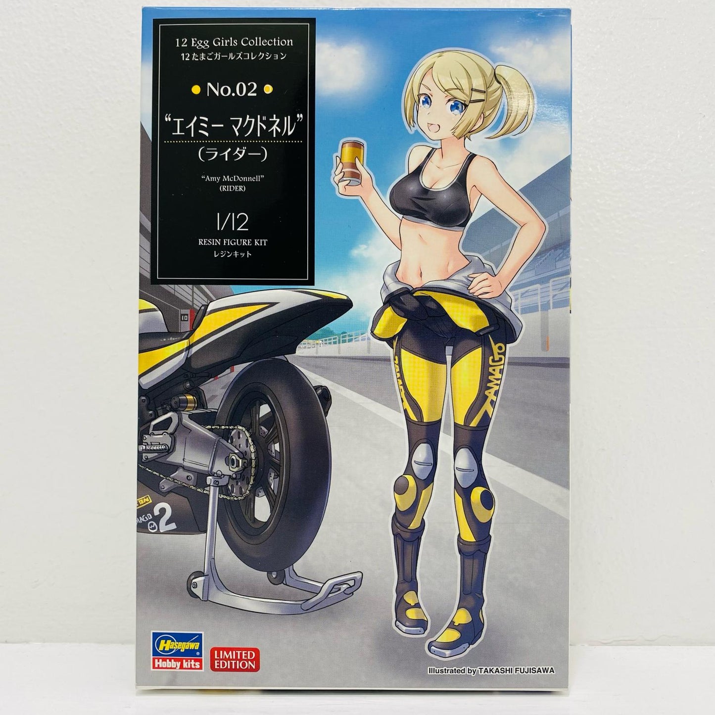 1/12 エイミー マクドネル(ライダー) 「12たまごガールズコレクション No.02」 レジンキャストキット [SP408]